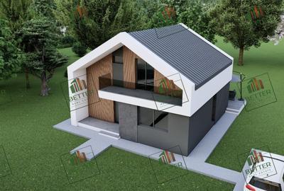 Casa  - 5 camere -Living 36 mp-   Teren 330 mp - 111.900 euro
