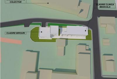 Teren 1166mp, proiect Clinica si Birouri, Gruia - 5