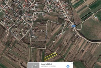 Teren de 5000 mp, în Mihăilești - 1