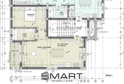 Apartament 2 camere etaj 1 Calea Cisnadiei - 6