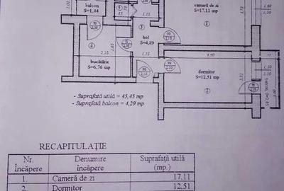 Apartament cu 2 camere decomandat în Central - 1
