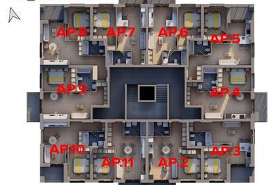Apartament nou ARED, 44 mp utili - Direct de la dezvoltator - 6