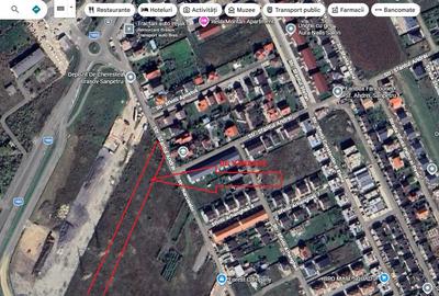 Teren de 3400 mp, în Sânpetru