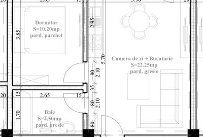 Apartament cu 2 camere în Ciurea - 8