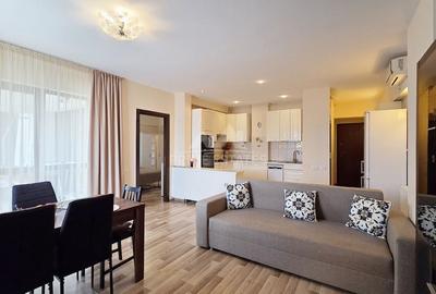 Apartament cu 2 camere semidecomandat, mobilat în Pipera - 6