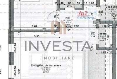 Apartament cu 4 camere semidecomandat în Borhanci - 11