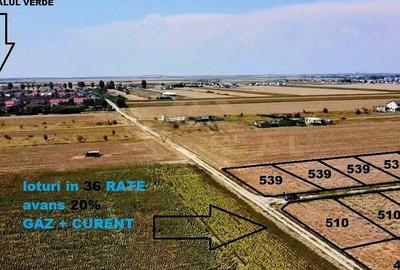 Teren in 36 RATE cu gaz si curent - com Berceni - 1