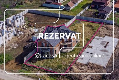 REZERVAT! Casa la rosu cu teren de 752 mp, Mandruloc. Arad