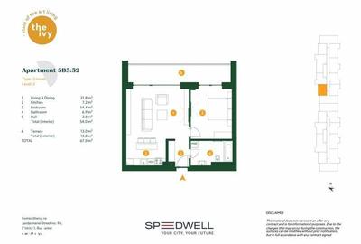 Apartament cu 2 camere în Băneasa - 3