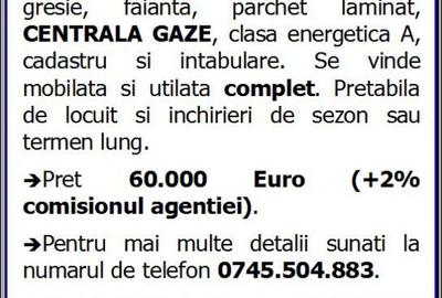 Garsoniera de vanzare in Mamaia Nord, LIDL, etaj 2, gaze - 5