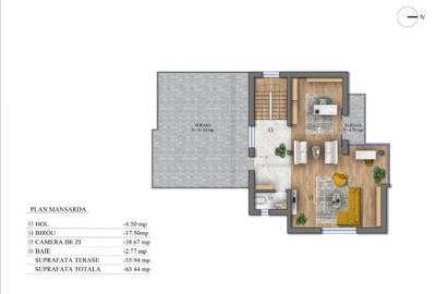 Vila individuala , pasiva, nou construita plata esalonata  zona Pipera,  341 mp Vila individuala , pasiva, nou construita plata esalonata  zona Pipera,  341 mp - 11