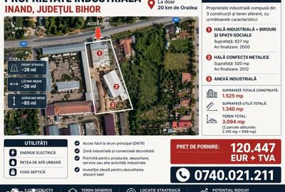 Spațiu comercial, de 627 mp, în Cefa