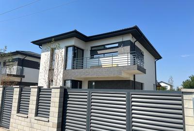 Vila individuală P+1E - 5 camere - 2 băi + dressing - 153mp utili - teren 360mp - 2