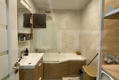Apartament 3 camere complet mobilat si utilat - Etaj 8/10 - 2 balcoane + parcare - 3