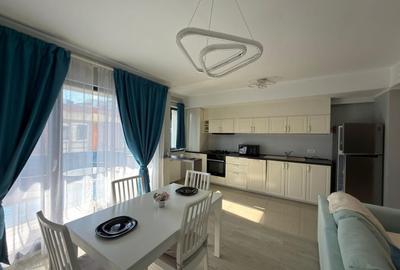 Apartament cu 2 camere semidecomandat, mobilat în Central