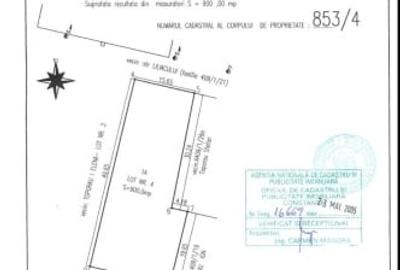 Teren Construcții intravilan de 900 mp, în Central - 3