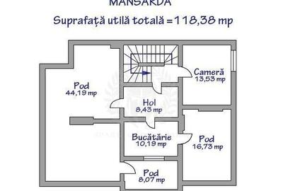 Apartament cu 4 camere în Ultracentral - 7