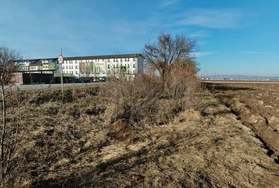 Teren intravilan Sanpetru vis a vis de Caminul Maria,utilitati. - 1