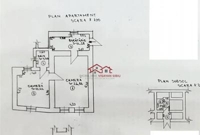 Apartament cu 2 camere nedecomandat în Central - 4