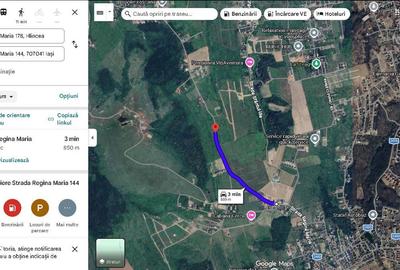 Teren de 5500 mp, în Bârnova - 5