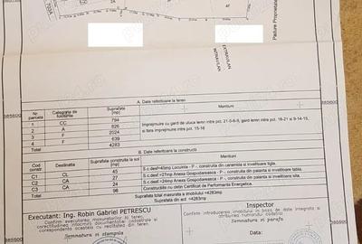 Vand proprietate in suprafata totala de 4283 mp in comuna Cotmeana - 2