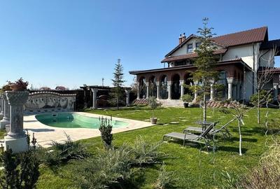 Casă individuală cu 8 camere cu Teren 1200 Mp în Corbeanca