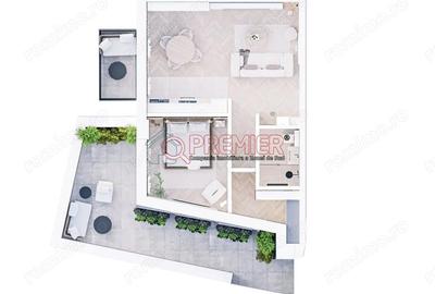 Serban Voda - Carol - Tineretului - 2 camere cu terasa - 3