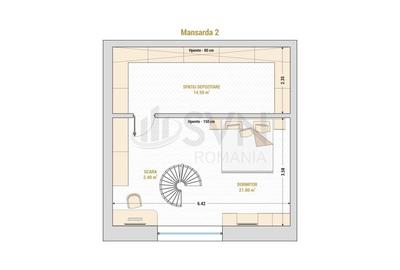 REA1021780 Apartament 2 camere duplex Marriot - 20
