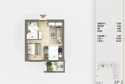 Garsoniera dubla, premium | Investitie | Theodor Pallady-1 decembrie - 4