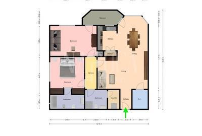 Apartament cu 3 camere semidecomandat în Europa - 8