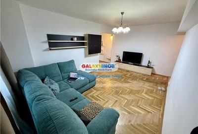 Apartament cu 3 camere semidecomandat, mobilat în Lujerului