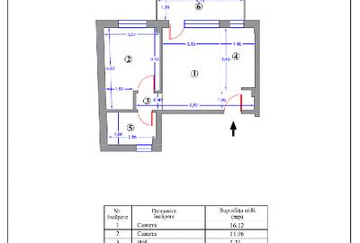 Apartament 2 camere - Mihai Bravu - 2022 Apartament 2 camere - Mihai Bravu - 2022 - 13