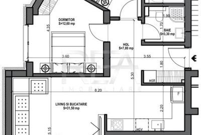 3 camere Ultracentral - Mosilor la 8 minute metrou - 6