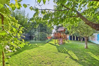 Domnesti Vanzare casa P+M, 7 camere, 4 dormitoare, 4 bai, garaj 3 autoturisme - 3