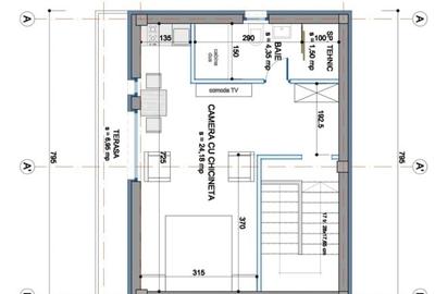 Apartament cu 3 camere decomandat, mobilat în Pietroasa - 14