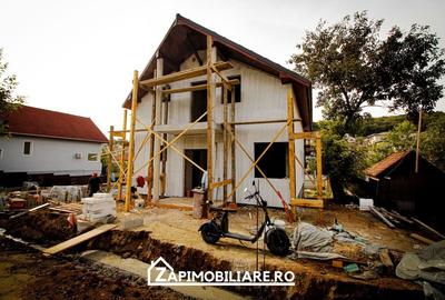 Promo - Casa la cheie 140 mp, 500 mp teren - - 2