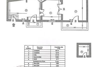 Apartament 2 camere in vila, 71 mp utili,etajul 1/D+P+2 etaje, Piata Romana - 4