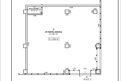 Spațiu comercial, de 140 mp, în Telegrafului
