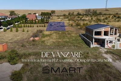 Teren intravilan 700mp cu utilitati si PUZ in Cartier Bavaria Teren intravilan 700mp cu utilitati si PUZ in Cartier Bavaria - 1