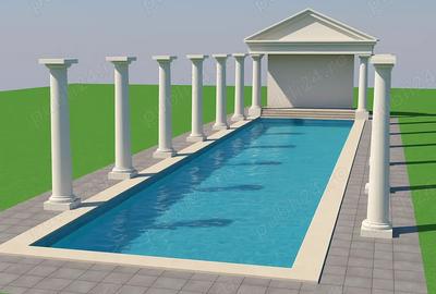 Eforie Nord zona H.Europa .Teren 720mp+ constructie parter 400mp+proiect p+1+2 - 2