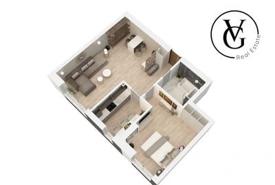 Apartament 2 camere decomandat  - finisat  -Tomis Tower - 12