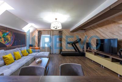 Penthouse cu 5 camere decomandat, mobilat în Calea Moldovei - 32