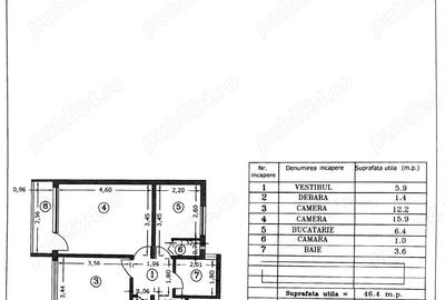 Apartament cu 2 camere decomandat în Giurgiului - 1