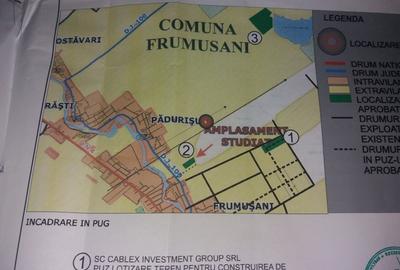 Teren Construcții intravilan de 500 mp, în Pădurișu - 2