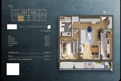 Apartament 2 camere zona Fabricii - 2