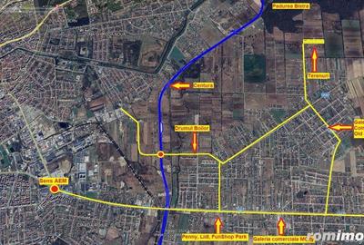 Teren de 501 mp, în Moșnița Nouă - 1