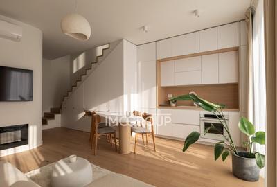 Apartament cu 2 camere semidecomandat, mobilat în Central