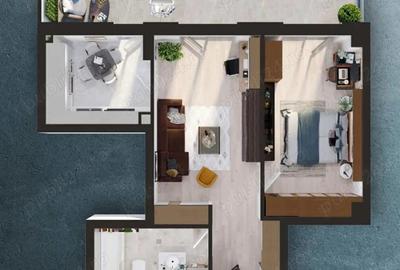 Apartament 2 camere finisat e loc parcare inclus-in Complexul Rezidential Elite - 1