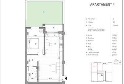 COMISION 0% ! 2 CAMERE CU GRADINA 37MP POPAS PACURARI - 9