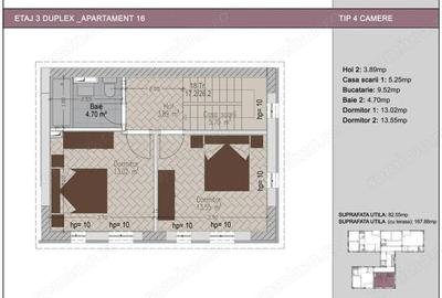 3 Camere DUPLEX Timpuri Noi Terasa Metrou - 2